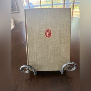 Vintage The Iliad Homer Classics Club Hardcover Linen Neutral Decor Book